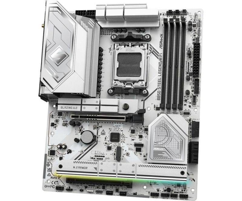 Материнська плата ASRock Socket AM5 (B850 Steel Legend WiFi)