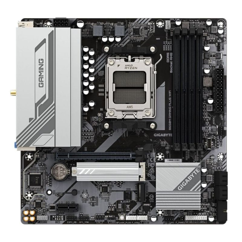 Материнська плата Gigabyte B650M Gaming Plus WiFi Socket AM5 (B650M GAMING PLUS WF)