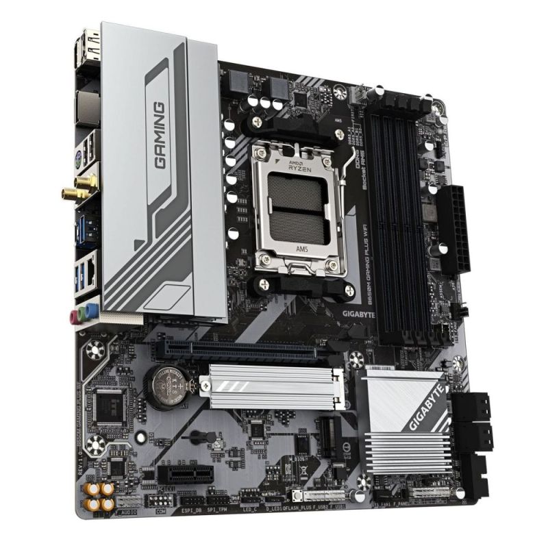 Материнська плата Gigabyte B650M Gaming Plus WiFi Socket AM5 (B650M GAMING PLUS WF)