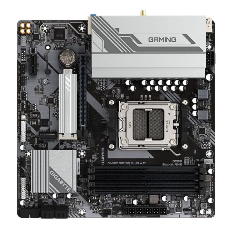 Материнська плата Gigabyte B650M Gaming Plus WiFi Socket AM5 (B650M GAMING PLUS WF)