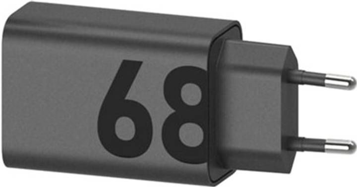 Зарядное устройство Motorola 68W Black + кабель Type-C (MC-682N)
