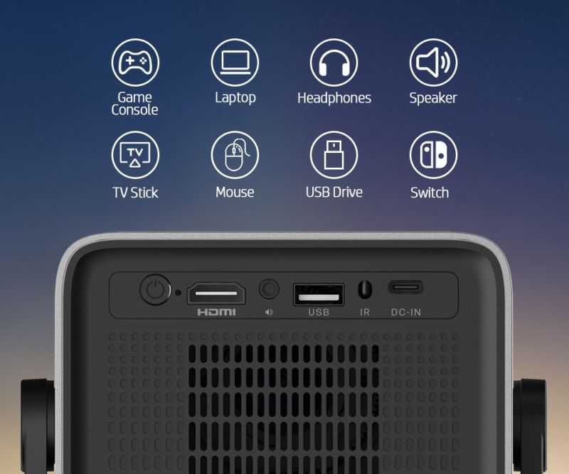 Проєктор HP Grey (MC475)