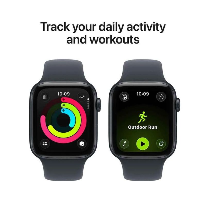 Смарт-часы Apple Watch SE 3 GPS 40mm Midnight Aluminium Case with Midnight Sport Band - S/M (MEH94RK/A)