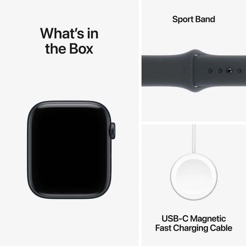 Смарт-часы Apple Watch SE 3 GPS 40mm Midnight Aluminium Case with Midnight Sport Band - S/M (MEH94RK/A)
