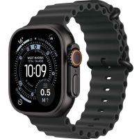 Смарт-часы Apple Watch Ultra 3 GPS + Cellular 49mm Black Titanium Case with Black Ocean Band (MF0J4QP/A)