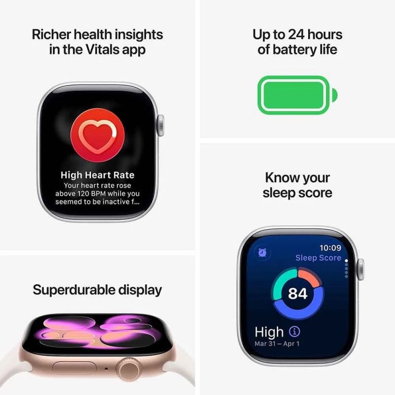 Смарт-часы Apple Watch Ultra 3 GPS + Cellular 49mm Black Titanium Case with Black Ocean Band (MF0J4QP/A)