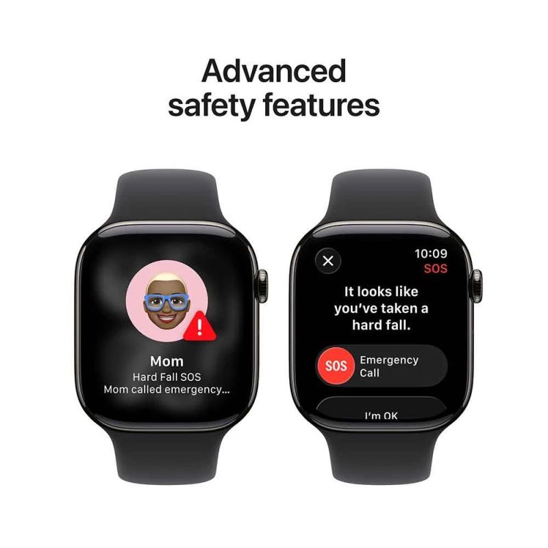 Смарт-часы Apple Watch Ultra 3 GPS + Cellular 49mm Black Titanium Case with Black Ocean Band (MF0J4QP/A)