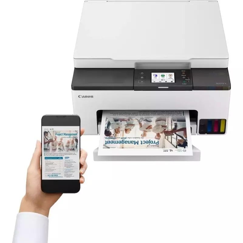 Багатофункційний пристрій А4 кол. Canon Maxify GX1040 Gray з Wi-Fi (6169C007)