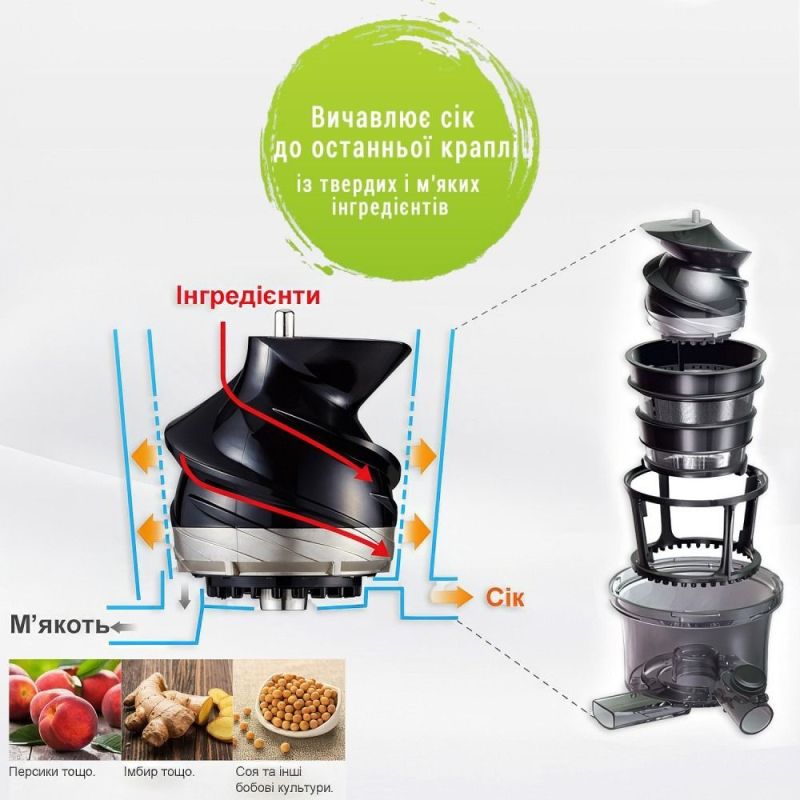 Соковыжималка Panasonic (MJ-L500STQ)
