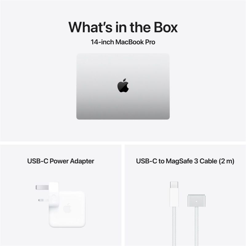 Ноутбук Apple MacBook Pro 14" M5 Pro 24/2TB 2026 Silver (MJLV4UA/A)