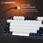 Клавіатура GamePro Genesis Metallic Outemu Red Swithes USB Black (MK110B)
