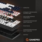 Клавиатура GamePro Genesis Metallic Outemu Red Swithes USB Black (MK110B)