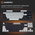 Клавіатура GamePro Genesis Metallic Outemu Red Swithes USB Black (MK110B)