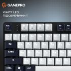 Клавіатура GamePro Genesis Metallic Outemu Red Swithes USB Black (MK110B)