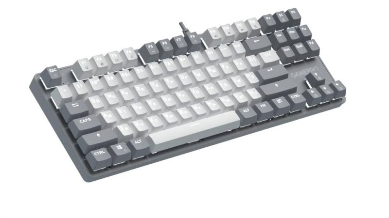 Клавиатура GamePro Genesis Metallic Outemu Red Swithes USB Gray (MK110G)