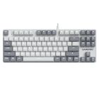 Клавіатура GamePro Genesis Metallic Outemu Red Swithes USB White (MK110W)