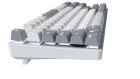 Клавиатура GamePro Genesis Metallic Outemu Red Swithes USB White (MK110W)