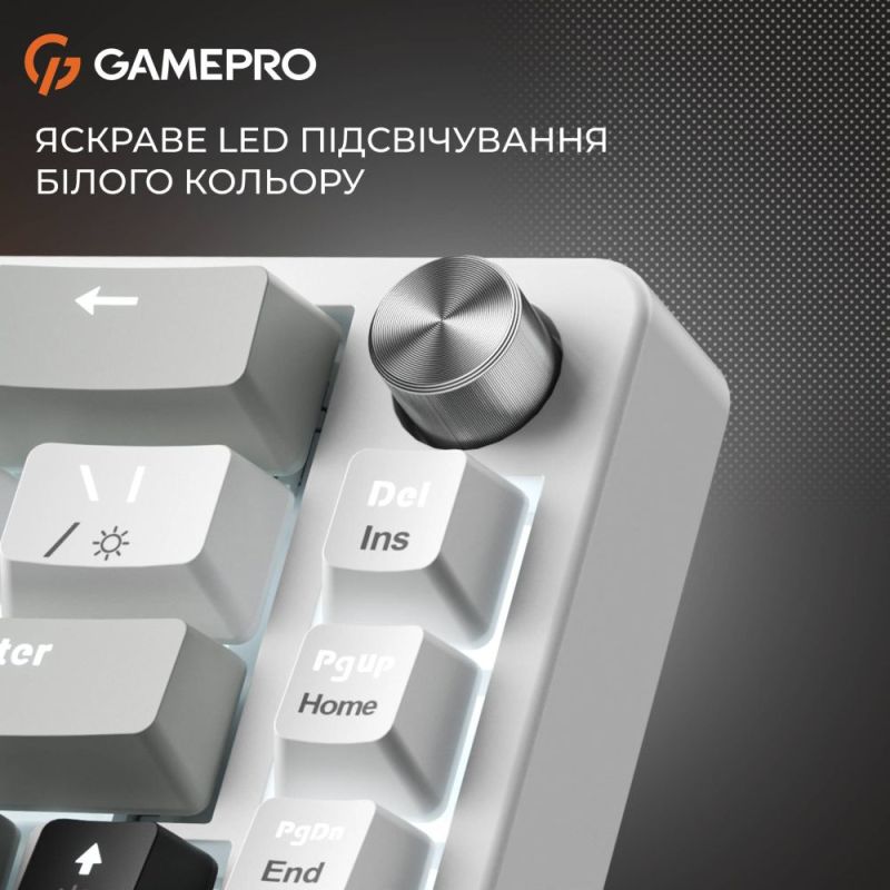 Клавиатура GamePro Genesis Silverlight (MK116)