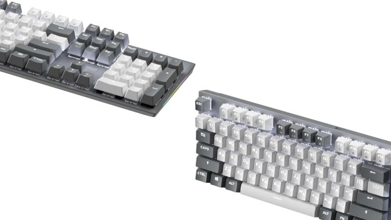 Клавиатура GamePro Genesis Metallic Outemu Red Swithes USB Gray (MK144G)