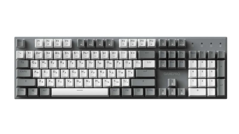 Клавиатура GamePro Genesis Metallic Outemu Red Swithes USB Gray (MK144G)