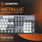 Клавиатура GamePro Genesis Metallic Outemu Red Swithes USB Gray (MK144G)