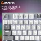 Клавиатура GamePro Genesis Metallic Outemu Red Swithes USB Gray (MK144G)