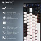 Клавіатура бездротова GamePro Asgard Valhalla QLAB Sakura Switch Black (MK160-B-QS-PRO)