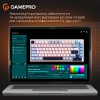 Клавіатура GamePro MK160 V2 Warden QLAB Sakura White (MK160-V2-BL-QS)