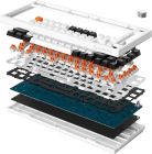 Клавіатура бездротова GamePro Asgard Valhalla White (MK160W Pro)