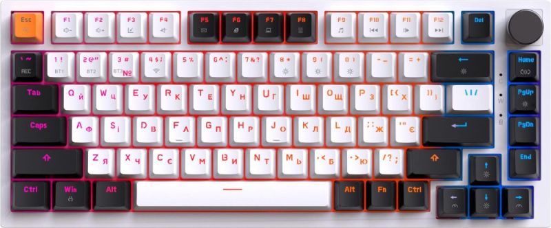 Клавиатура беспроводная GamePro Asgard Valhalla White (MK160W Pro)