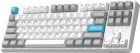 Клавиатура беспроводная GamePro Asgard Ragnar Keychron Super Red Switch White (MK285WH)