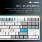 Клавиатура беспроводная GamePro Asgard Ragnar Keychron Super Red Switch White (MK285WH)