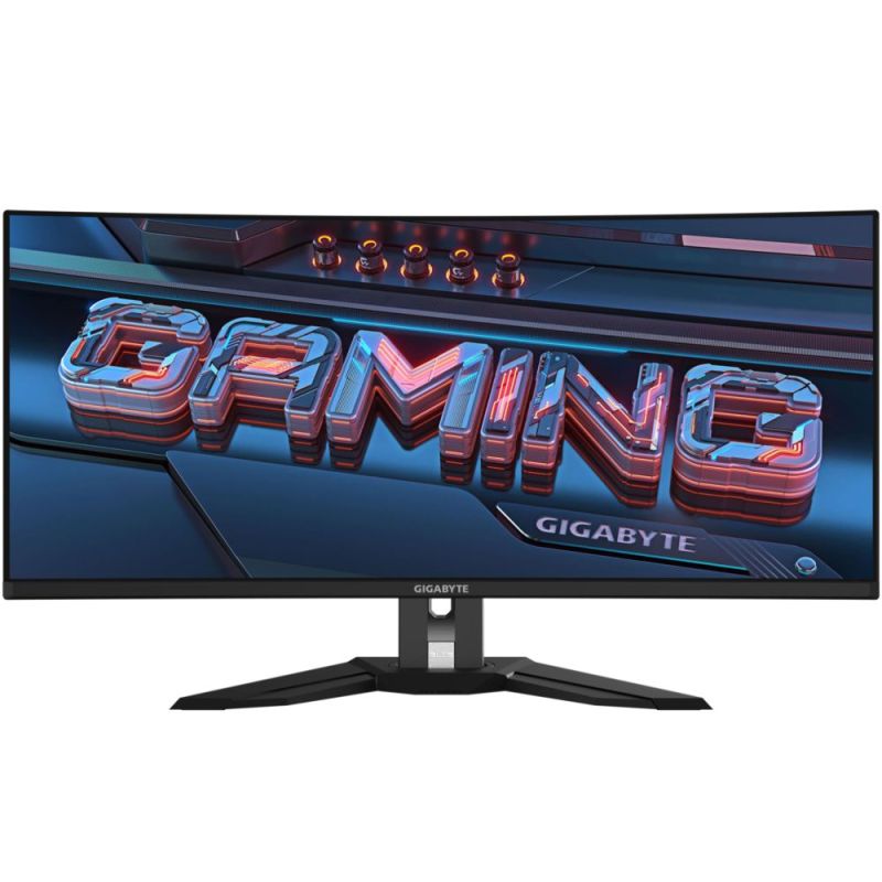 Монітор Gigabyte 34" Gaming OLED Black Curved 240Hz (MO34WQC2)