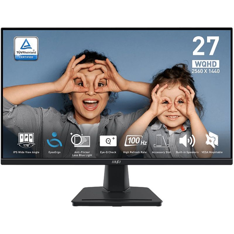 Монітор MSI 27" Pro MP275Q IPS Black 100Hz (PRO MP275Q)