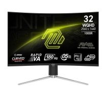 Монітор MSI 31.5" VA Black Curved 180Hz (MAG 325CQRF QD E2)