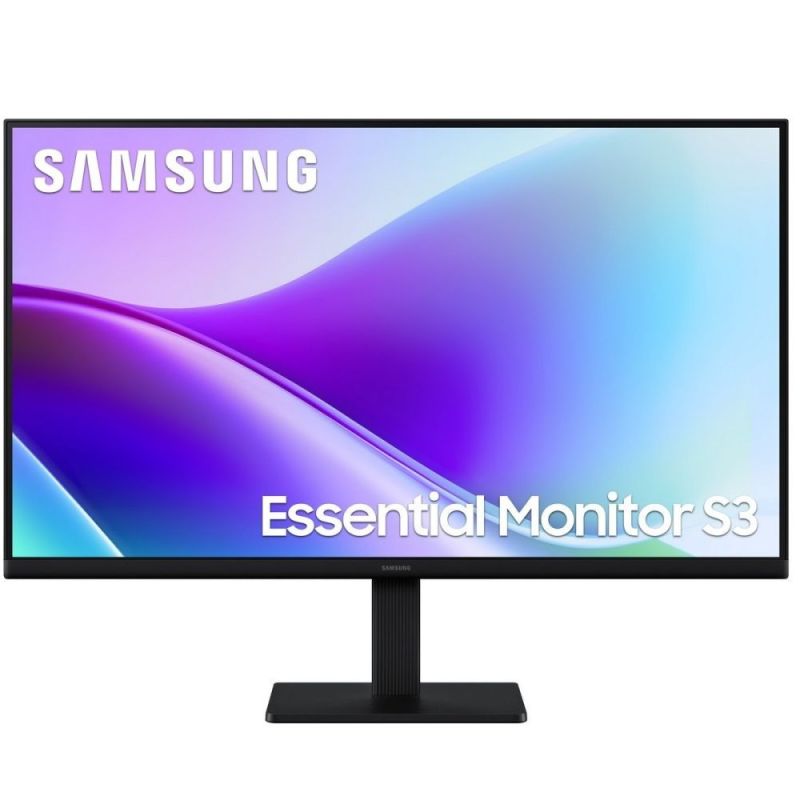Монiтор Samsung 27" Essential S3 LS27F320 IPS Black 120Hz (LS27F320GAIXUA)