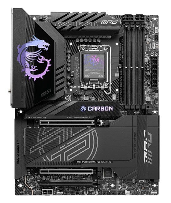 Материнская плата MSI MPG Z890 Carbon WiFi Socket 1851 (MPG Z890 CARBON WIFI)
