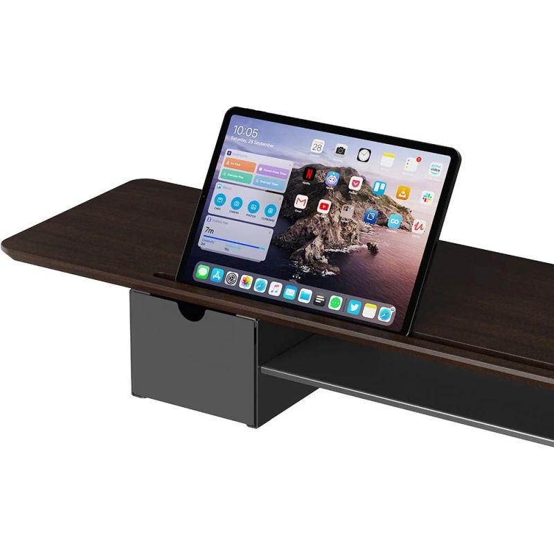 Подставка для монитора OfficePro Dark Wood/Black (MR177DW)