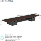 Подставка для монитора OfficePro Dark Wood/Black (MR177DW)