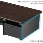 Подставка для монитора OfficePro Dark Wood/Black (MR177DW)