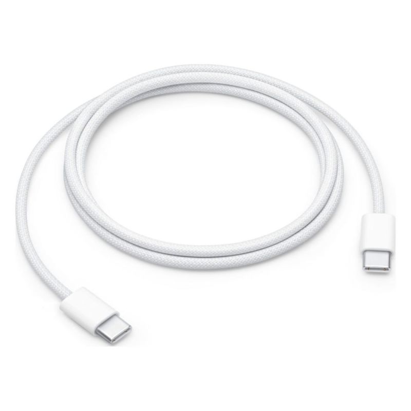 Кабель Apple Woven Charge USB Type-C - USB Type-C (M/M), 1 м, White (MW493ZM/A)