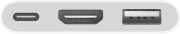 Адаптер Apple Multiport Adapter USB Type-C - USB + USB Type-C + HDMI (M/F) White (MW5M3ZM/A)