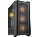 Корпус Cougar Black без БЖ (MX600 RGB)