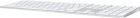 Клавиатура беспроводная Apple Magic Keyboard with Touch ID and Numeric Keypad for Mac with Apple silicon Ukrainian White (MXK73UA/A)