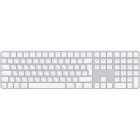 Клавиатура беспроводная Apple Magic Keyboard with Touch ID and Numeric Keypad for Mac with Apple silicon Ukrainian White (MXK73UA/A)