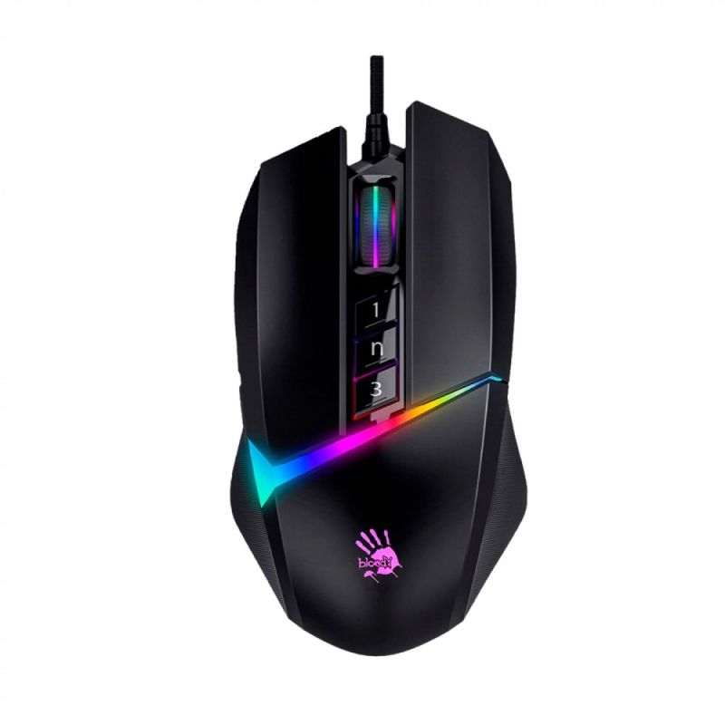 Миша A4Tech Bloody W60 Max Stone Black (W60 Max Bloody (Stone black))
