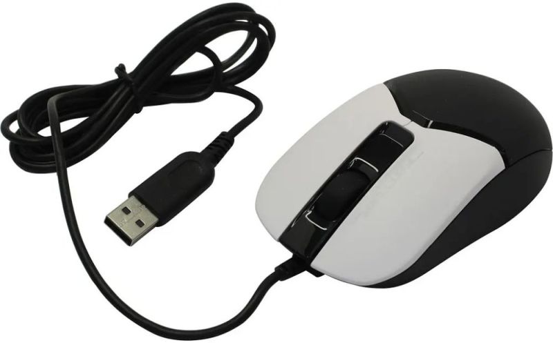 Миша A4Tech Fstyler FM12 Panda Black (FM12 (Panda))