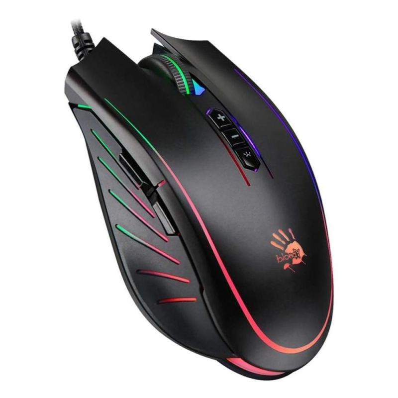 Миша Bloody Q81 Neon XGlide Curve Black (Q81 Bloody Curve)