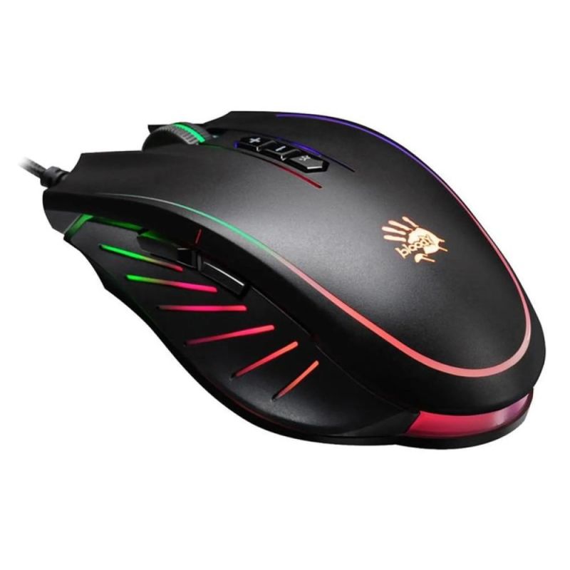 Миша Bloody Q81 Neon XGlide Curve Black (Q81 Bloody Curve)