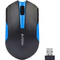 Мышь беспроводная A4Tech G3-200N Black/Blue USB V-Track (G3-200N (Black+Blue))